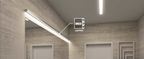 Profil aluminiowy do taśm LED - UNICO - srebrny anodowany - 1 metr Profil aluminiowy do taśm LED - UNICO - srebrny anodowany - 1 metr