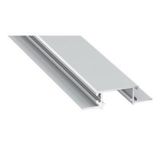 Profil aluminiowy do taśm LED - ZATI - srebrny anodowany - 1 metr