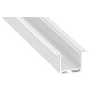 Profil aluminiowy do taśm LED - inDILEDA - biały - 1 metr