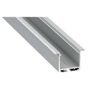 Profil aluminiowy do taśm LED - inDILEDA - srebrny anodowany - 1 metr