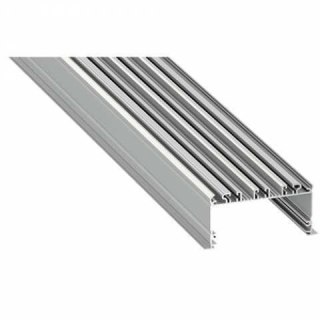 Profil aluminiowy do taśm LED - inLARGO - srebrny anodowany - 1 metr