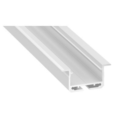Profil aluminiowy do taśm LED - inSILEDA - biały - 1 metr Profil aluminiowy do taśm LED - inSILEDA - biały - 1 metr