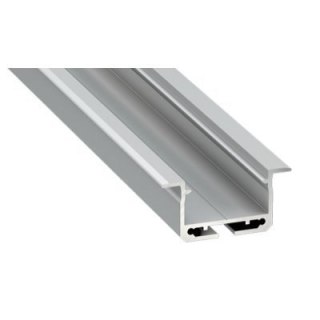 Profil aluminiowy do taśm LED - inSILEDA - srebrny anodowany - 1 metr