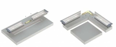 Profil aluminiowy do taśm LED - inSILEDA - srebrny anodowany - 1 metr Profil aluminiowy do taśm LED - inSILEDA - srebrny anodowany - 1 metr