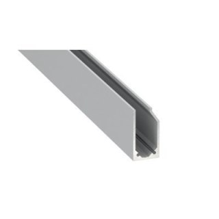 Profil aluminiowy do taśm LED typ I6 srebrny anodowany - 1 metr