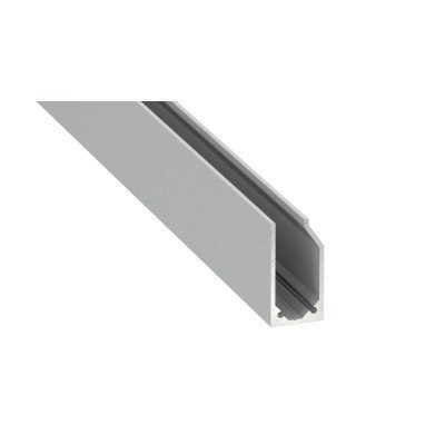 Profil aluminiowy do taśm LED typ I6 srebrny anodowany - 1 metr Profil aluminiowy do taśm LED typ I6 srebrny anodowany - 1 metr