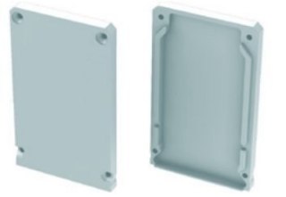 Zaślepka aluminiowa do profilu LED CLARO - Biała