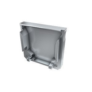 Zaślepka aluminiowa do profilu LED DILEDA - srebrna