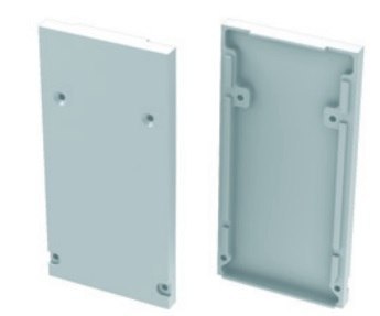 Zaślepka aluminiowa do profilu LED DULIO - Biała Zaślepka aluminiowa do profilu LED DULIO - Biała
