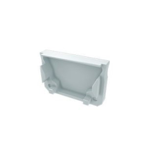 Zaślepka aluminiowa do profilu LED SILEDA - biała