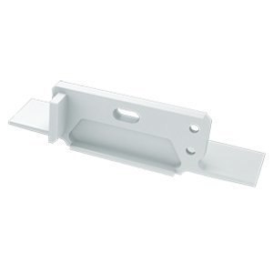 Zaślepka aluminiowa do profilu LED ZATI - Biała - PRAWA