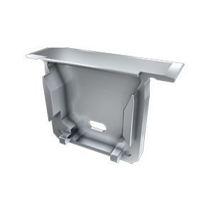 Zaślepka aluminiowa do profilu LED inDILEDA - srebrna