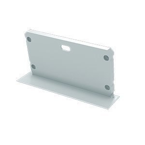 Zaślepka aluminiowa do profilu LED inLARGO - Biała