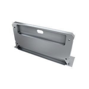 Zaślepka aluminiowa do profilu LED inLARGO - Srebrna