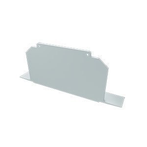 Zaślepka aluminiowa pełna do profilu LARGO M3 - BIAŁA Zaślepka aluminiowa pełna do profilu LARGO M3 - BIAŁA