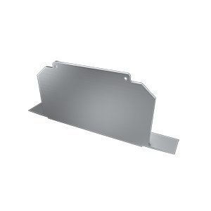 Zaślepka aluminiowa pełna do profilu LARGO M3 - SREBRNA Zaślepka aluminiowa pełna do profilu LARGO M3 - SREBRNA