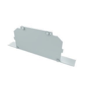 Zaślepka aluminiowa pełna do profilu LARGO M4 - BIAŁA Zaślepka aluminiowa pełna do profilu LARGO M4 - BIAŁA