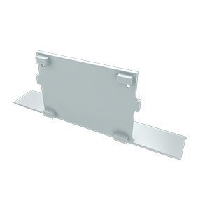 Zaślepka aluminiowa pełna do profilu Talia M4 - BIAŁA