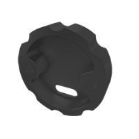 Zaślepka aluminiowa z otworem do profilu LED COSMO - czarna Zaślepka aluminiowa z otworem do profilu LED COSMO - czarna