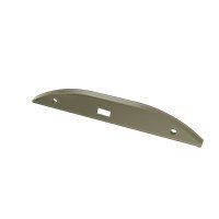 Zaślepka aluminiowa z otworem do profilu LED RETO - srebrna