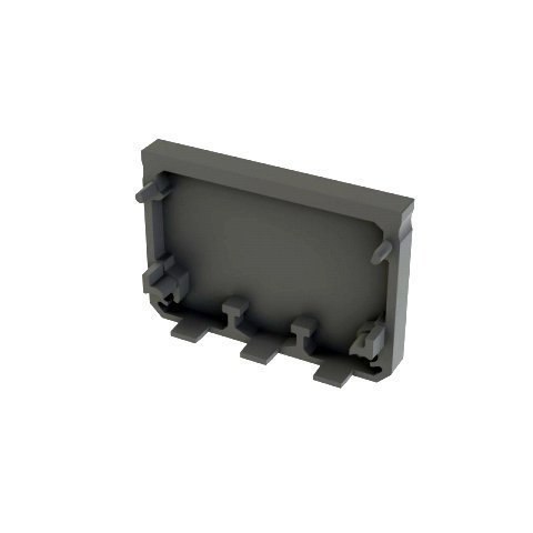 Zaślepka do profili aluminiowych typ Iledo - Czarna Wide Zaślepka do profili aluminiowych typ Iledo - Czarna Wide
