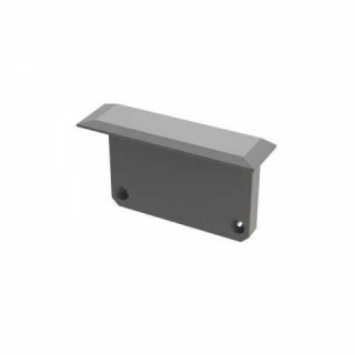 Zaślepka do profili aluminiowych typ Inso - Szara Wide