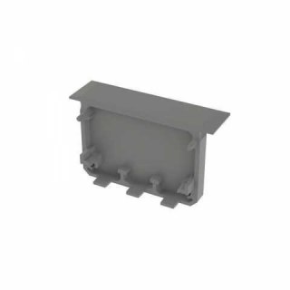 Zaślepka do profili aluminiowych typ Inso - Szara Wide