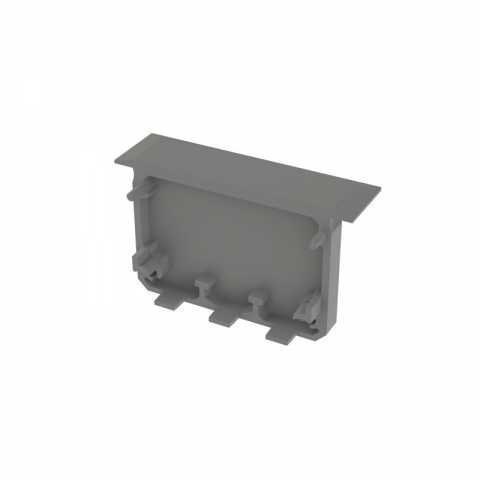 Zaślepka do profili aluminiowych typ Inso - Szara Wide Zaślepka do profili aluminiowych typ Inso - Szara Wide
