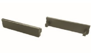 Zaślepka do profili aluminiowych typ Solis - Inox Wide