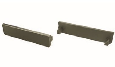 Zaślepka do profili aluminiowych typ Solis - Inox Wide Zaślepka do profili aluminiowych typ Solis - Inox Wide
