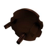 Zaślepka z tworzywa sztucznego do profilu LED MICO - inox