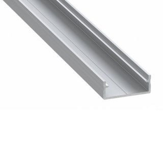 Profil LED nawierzchniowy DUAL srebrny - 2m