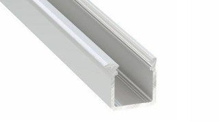 Profil LED wpuszczany J surowy - 2m