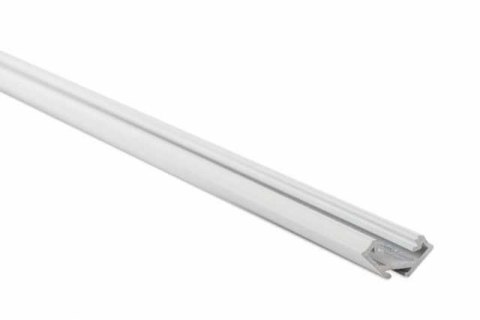 Profil aluminiowy narożnikowy do taśm LED LUMINES typ C - biały - 2 metry