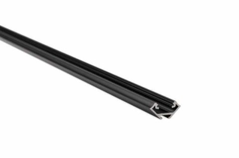 Profil aluminiowy narożnikowy do taśm LED LUMINES typ C - czarny - 1 metr Profil aluminiowy narożnikowy do taśm LED LUMINES typ C - czarny - 1 metr