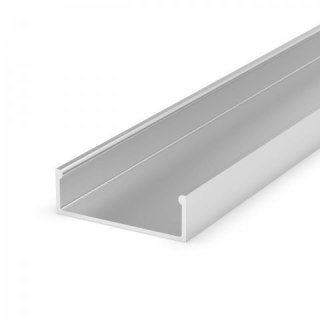 Profil LED aluminiowy P13-1 srebrny - 2m