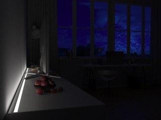 Profil LED aluminiowy P4-1 czarny - 2m