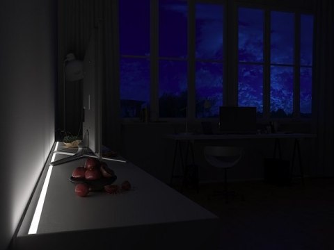 Profil LED aluminiowy P4-1 czarny - 2m Profil LED aluminiowy P4-1 czarny - 2m