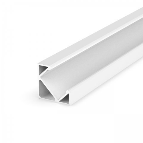 Profil LED kątowy P3-1 biały - 1m Profil LED kątowy P3-1 biały - 1m