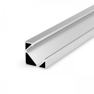 Profil LED kątowy P3-1 srebrny - 2m