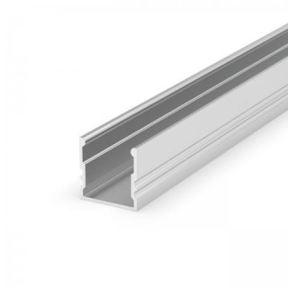 Profil LED natynkowy P5-1 srebrny - 1m
