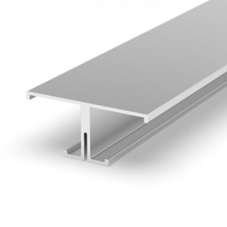 Profil LED nawierzchniowy P9-1 srebrny - 1m