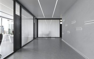 Profil LED nawierzchniowy P9-1 srebrny - 1m