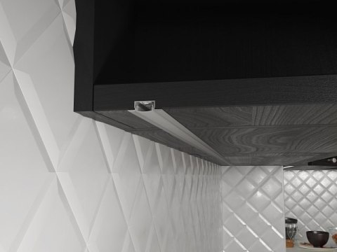 Profil LED wpuszczany P6-1 biały - 2m Profil LED wpuszczany P6-1 biały - 2m