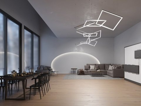 Profil aluminiowy LED P4-3 czarny - 1m Profil aluminiowy LED P4-3 czarny - 1m