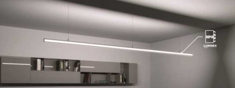 Profil aluminiowy do taśm LED - DOPIO - srebrny anodowany - 1 metr Profil aluminiowy do taśm LED - DOPIO - srebrny anodowany - 1 metr