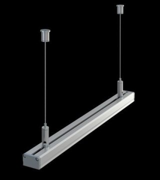 Profil aluminiowy do taśm LED - SILEDA - srebrny anodowany - 1 metr