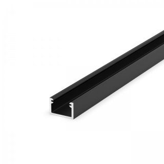 Profil nawierzchniowy LED P4-2 czarny - 1m