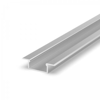 Profil wpuszczany LED P6-2 srebrny - 1m