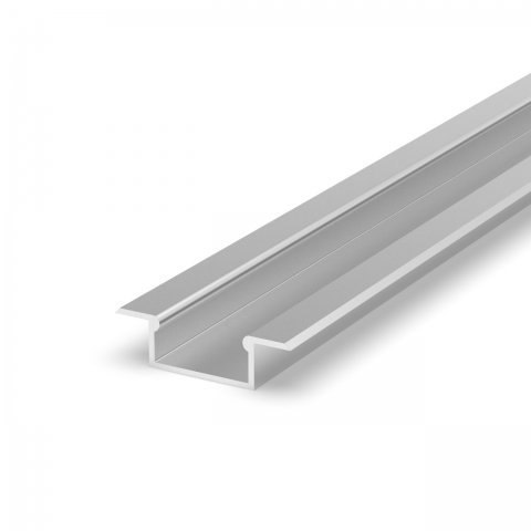Profil wpuszczany LED P6-2 srebrny - 2m Profil wpuszczany LED P6-2 srebrny - 2m